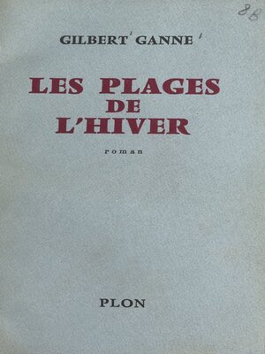 cover image of Les plages de l'hiver
